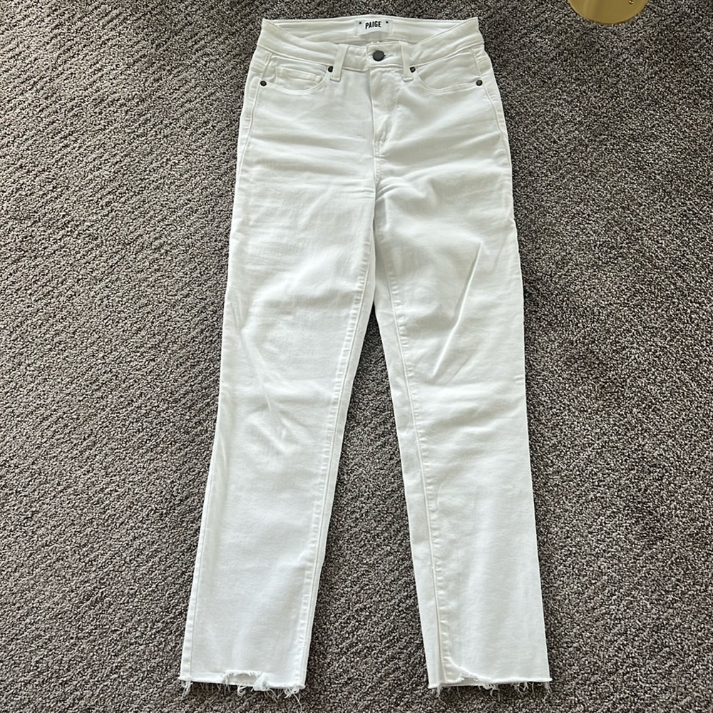 Paige White Denim - Jacqueline Straight